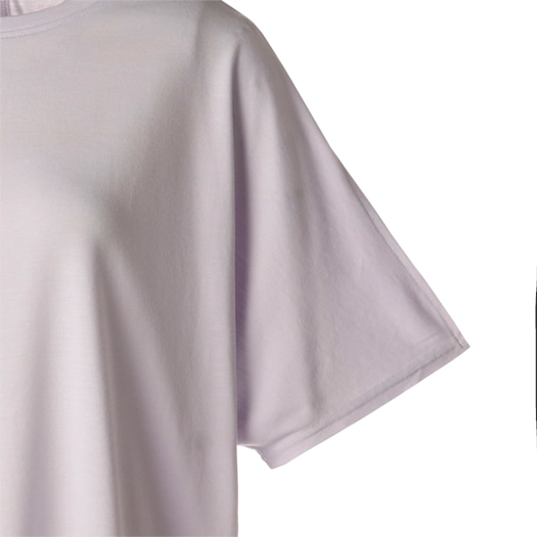 ウィメンズ ヨガ スタジオ 半袖 Tシャツ, Spring Lavender, extralarge-JPN