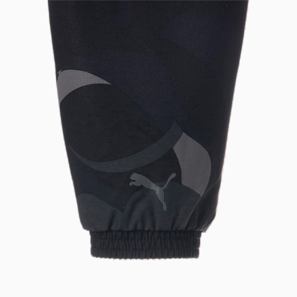 ウィメンズ トレーニング ウーブン AOP ジャケット, PUMA Black, extralarge-JPN
