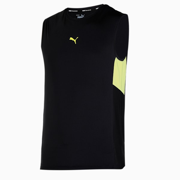 PUMA x one8 Active Men's Regular Fit Tank, PUMA Black, extralarge-IND
