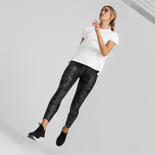Run Favorite AOP Women's Shorts, PUMA Black-AOP, extralarge-IND