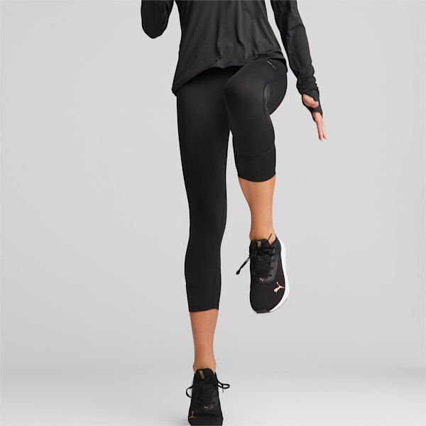 Run Favourite 3/4 Tights, Black, Puma