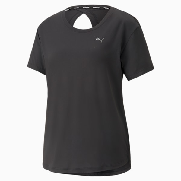 ウィメンズ ヨガ スタジオ ヨギーニ ライト Tシャツ, PUMA Black, extralarge-JPN