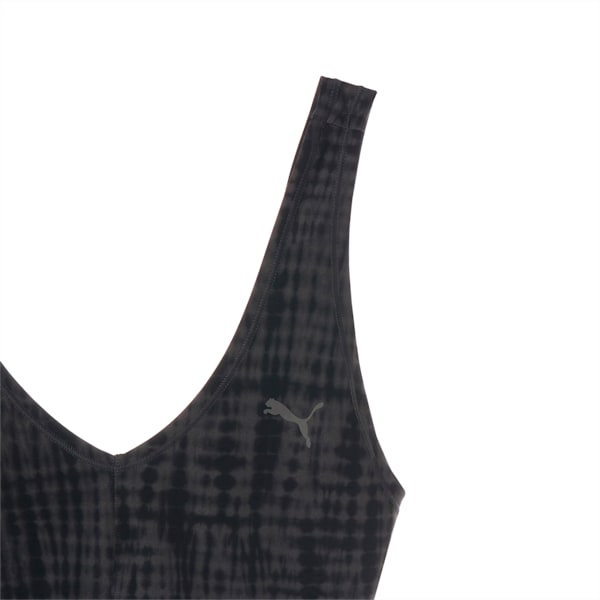 ウィメンズ ヨガ スタジオ AOP クロップ トップス, PUMA Black-SHIBORI, extralarge-JPN