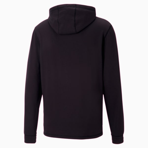 メンズ ヨガ スタジオ フーディー プラスチックフリー, PUMA Black, extralarge-JPN