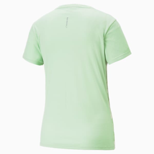 ウィメンズ ランニング RUN FAVORITE AOP 半袖 Tシャツ, Light Mint-AOP, extralarge-JPN