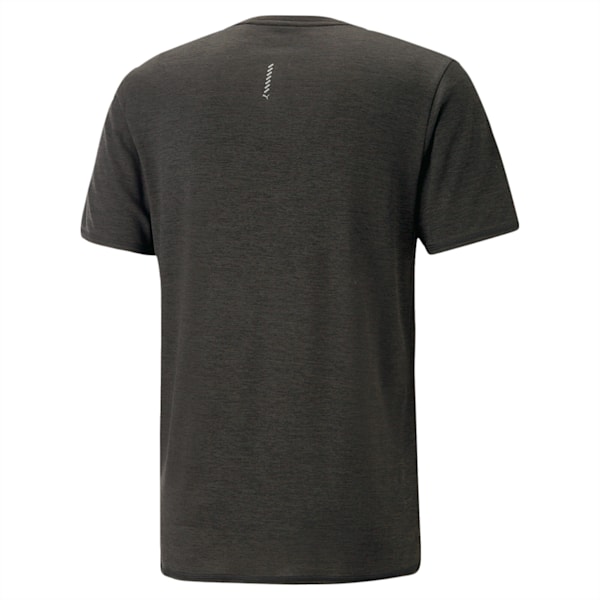 メンズ ランニング ラン フェイバリット ヘザー 半袖 Tシャツ, PUMA Black Heather, extralarge-JPN