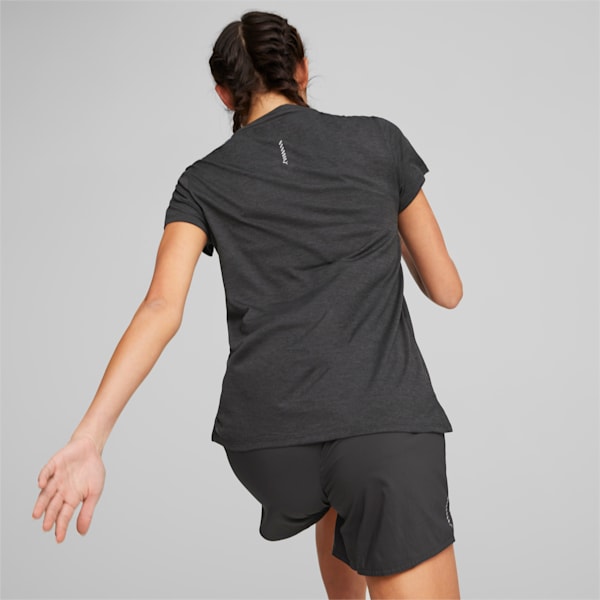 ウィメンズ ランニング RUN FAVORITE ヘザー Tシャツ, PUMA Black Heather, extralarge-JPN