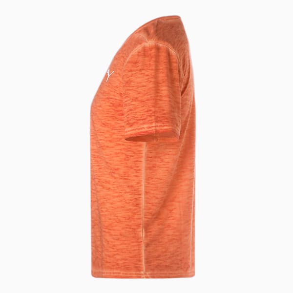 メンズ ヨガ スタジオ ファンデーション ウォッシュ 半袖 Tシャツ, Chili Powder, extralarge-JPN