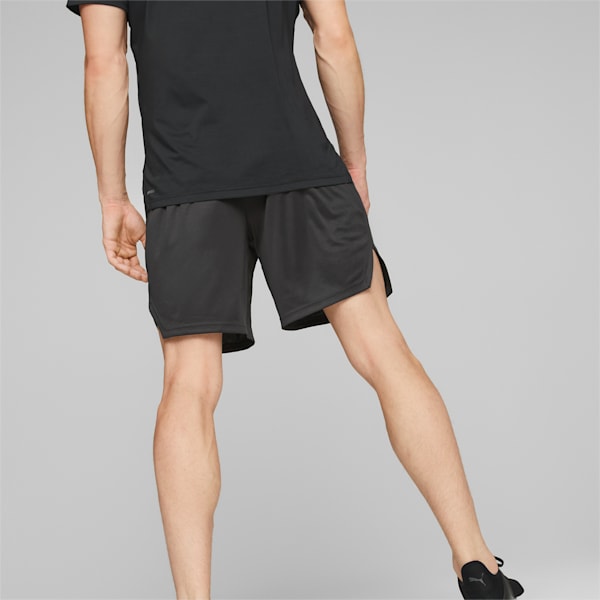 メンズ トレーニング PUMA FIT ニット 9 ショーツ, PUMA Black-All Black