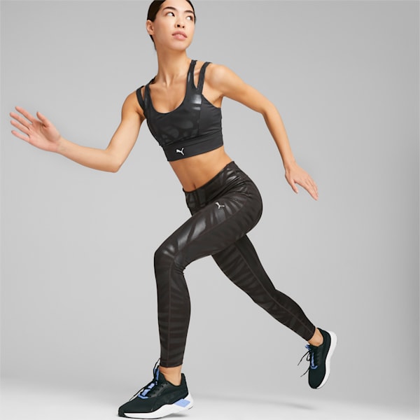ウィメンズ トレーニング NOVA SHINE ハイウエスト 7/8 タイツ, PUMA Black