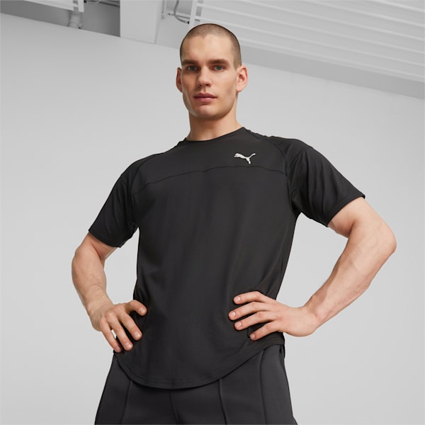 Train Cloudspun Men's Training Tee, PUMA Black, extralarge-IND