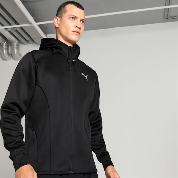 CLOUDSPUN TECHLBL Full-Zip Men's Jacket, PUMA Black, extralarge-IND