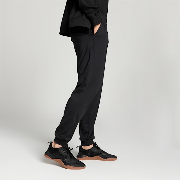 PUMA Fit Men's Training Polyspan Joggers, PUMA Black, extralarge-IND