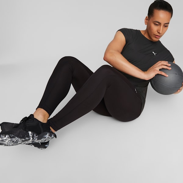 Playera para entrenar Cloudspun Trend Mujer, PUMA Black, extralarge