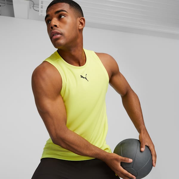 Playera sin mangas 2025 de running para hombre