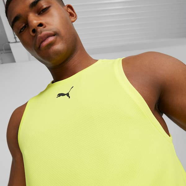 PUMA FIT Ultrabreathe Men's Training Tank Top, Yellow Burst, extralarge