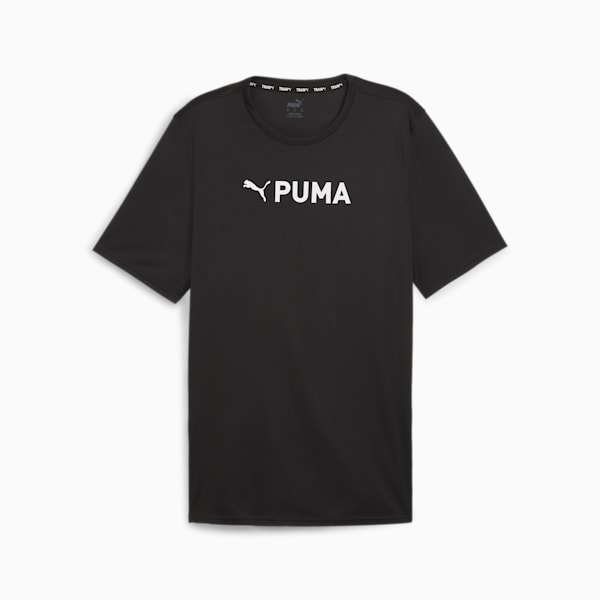 Camiseta ultratranspirable Puma Fit para hombre, PUMA Black, extralarge