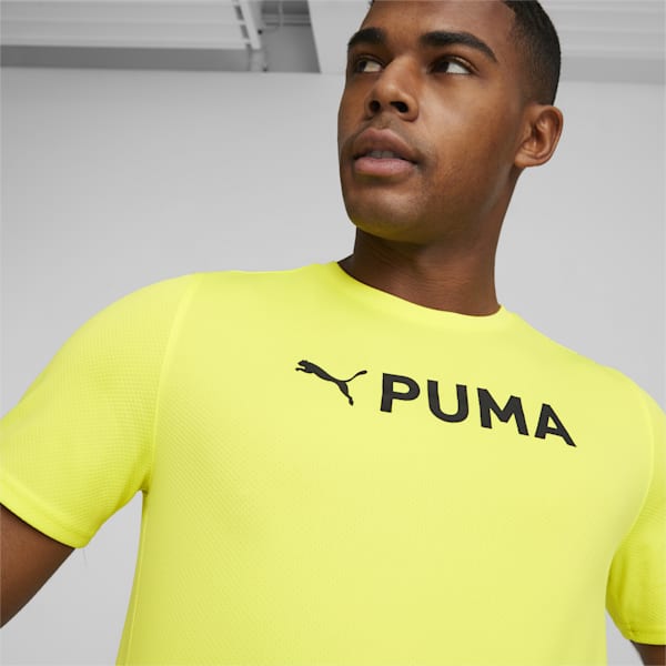 PUMA Fit Ultrabreathe Men's T-Shirt, Yellow Burst, extralarge-AUS