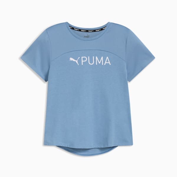 Playera para entrenar PUMA FIT Ultrabreathe para mujer, Zen Blue, extralarge