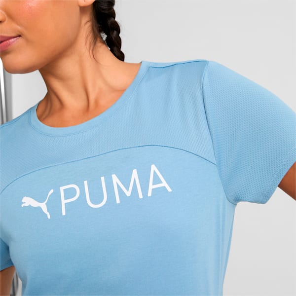 Playera para entrenar PUMA FIT Ultrabreathe para mujer, Zen Blue, extralarge