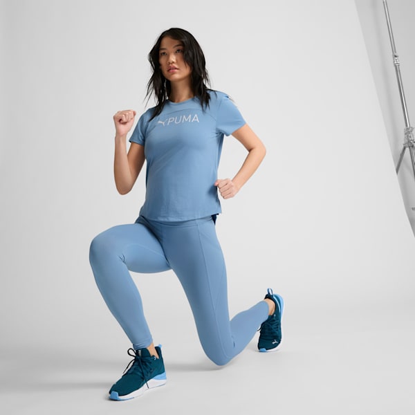 Playera para entrenar PUMA FIT Ultrabreathe para mujer, Zen Blue, extralarge