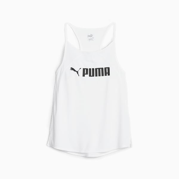 FIT ULTRABREATHE Women's Training Tank Top, PUMA White-PUMA Black, extralarge-IND