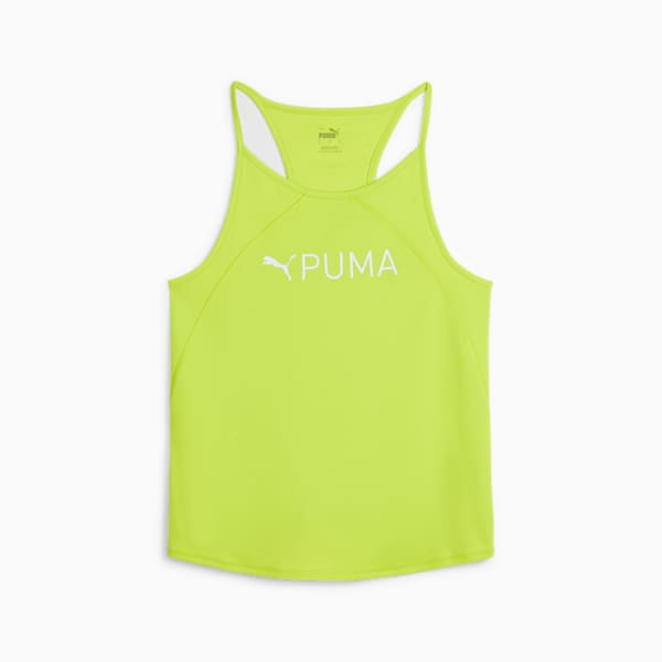 Haut sans manches Ultrabreathe PUMA FIT Femme, Lime Pow, extralarge