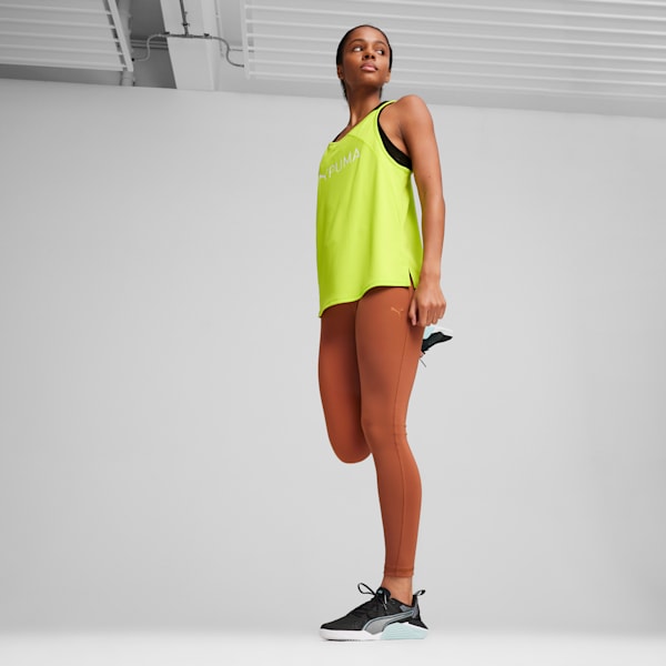 Haut sans manches Ultrabreathe PUMA FIT Femme, Lime Pow, extralarge