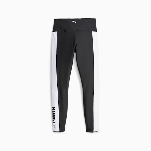 Leggings para entrenar de tiro alto PUMA FIT para mujer, PUMA Black-PUMA White, extralarge