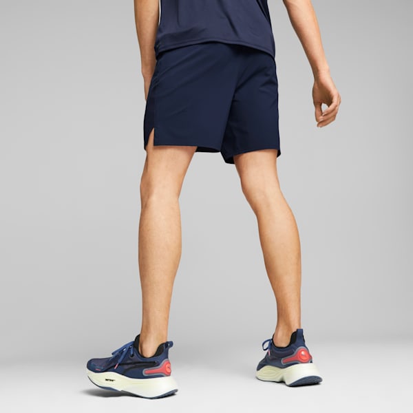 Shorts de entrenamiento tejidos ultratranspirable de 7'' para hombre, PUMA Navy, extralarge