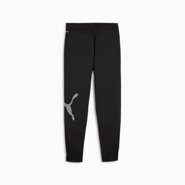 メンズ トレーニング トレイン オールデイ ビッグ キャット ウーブン パンツ, PUMA Black-White Cat, extralarge-JPN