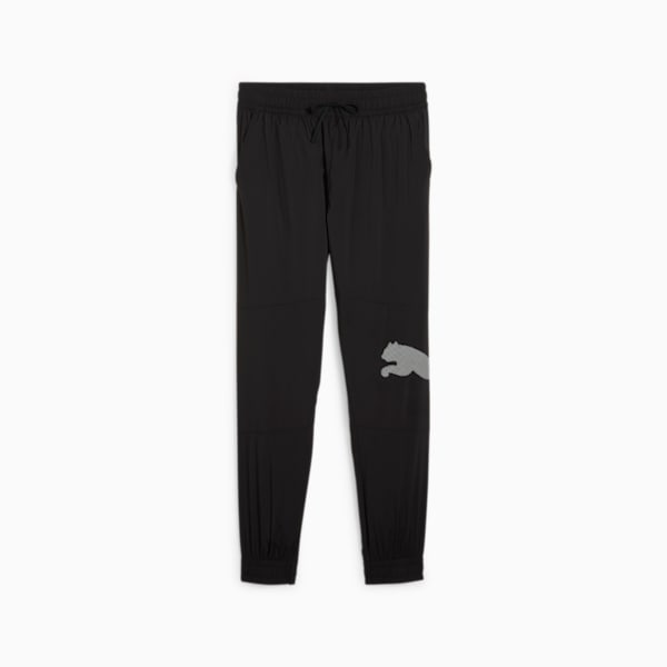 メンズ トレーニング トレイン オールデイ ビッグ キャット ウーブン パンツ, PUMA Black-White Cat, extralarge-JPN
