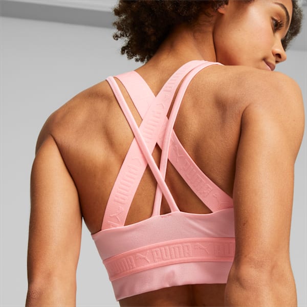 Strong Shine Women's Training Bra, Koral Ice, extralarge-IND