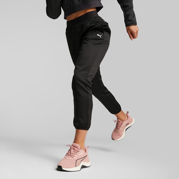 PUMA Strong Women's PWRFLEECE Jogger, PUMA Black, extralarge-IND