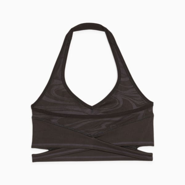 Formknit Seamless Low Support Bra, PUMA Black-Strong Gray, extralarge-GBR