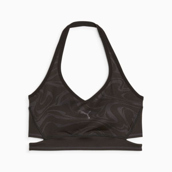 Formknit Seamless Low Support Bra, PUMA Black-Strong Gray, extralarge-GBR
