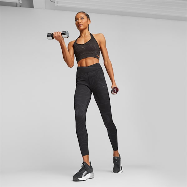 Formknit Seamless Low Support Bra, PUMA Black-Strong Gray, extralarge-GBR
