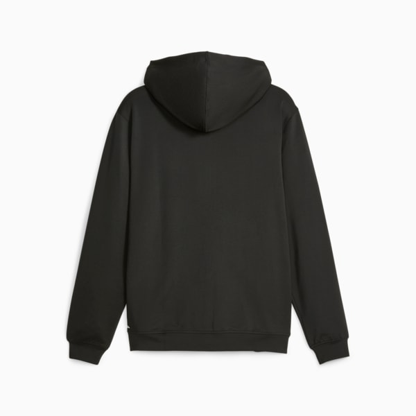Fit Double Knit Men's Full-Zip Training Hoodie, PUMA Black, extralarge-IND