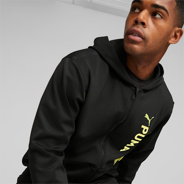 PUMA Fit Double Knit Men's Full-Zip Hoodie | PUMA