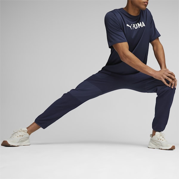 PUMA Fit Men's Hybrid Sweat Pants, PUMA Navy, extralarge-AUS