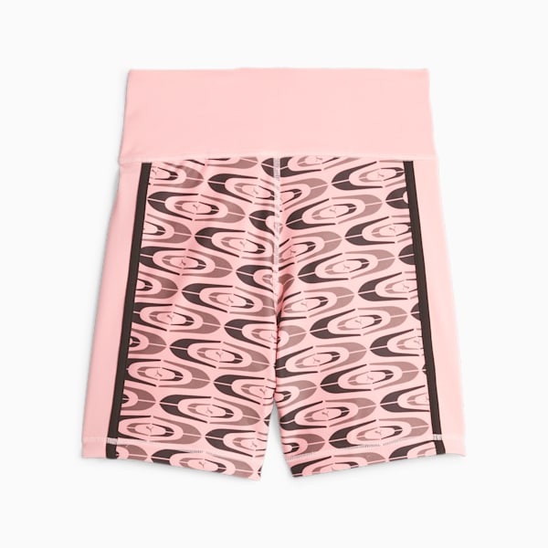 RETRO GLAM Women's Short Training Tights, Koral Ice, extralarge-IND