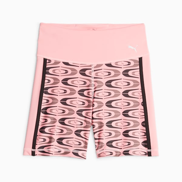 RETRO GLAM Women's Short Training Tights, Koral Ice, extralarge-IND