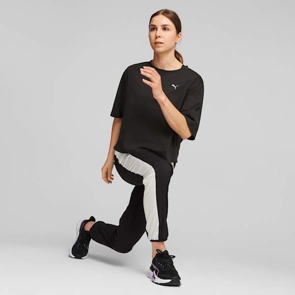 Women's Training Crop Top, PUMA Black, extralarge