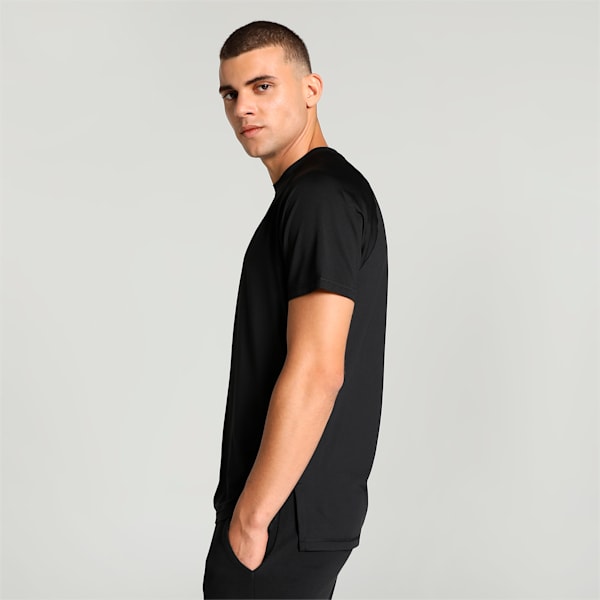 Men's Studio Yogini Lite Tee, PUMA Black, extralarge-IND