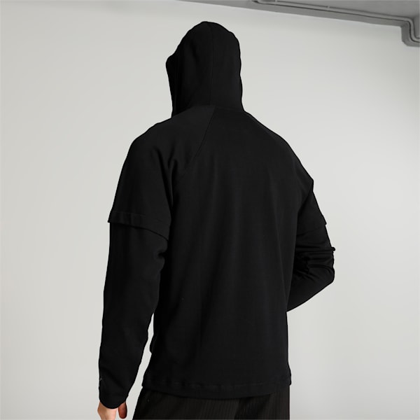 Studio Plastic Free Men's Training Hoodie, PUMA Black, extralarge-IND