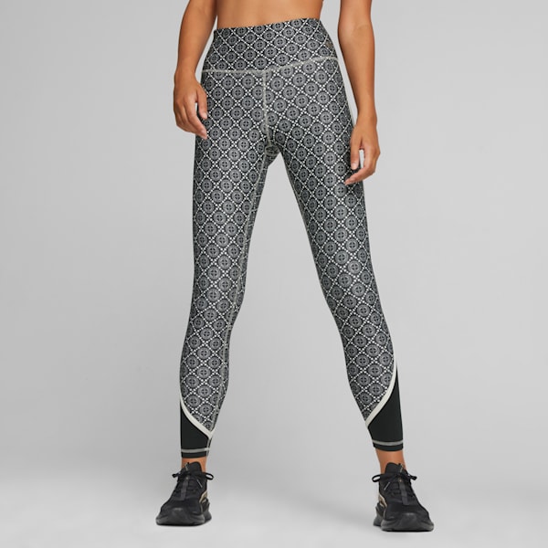Logo Love Women's High-Waisted Full-Length Training Tights, Alpine Snow, extralarge-IND