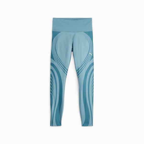 EVERSCULPT Women's High Waist Tights, Bold Blue, extralarge-GBR