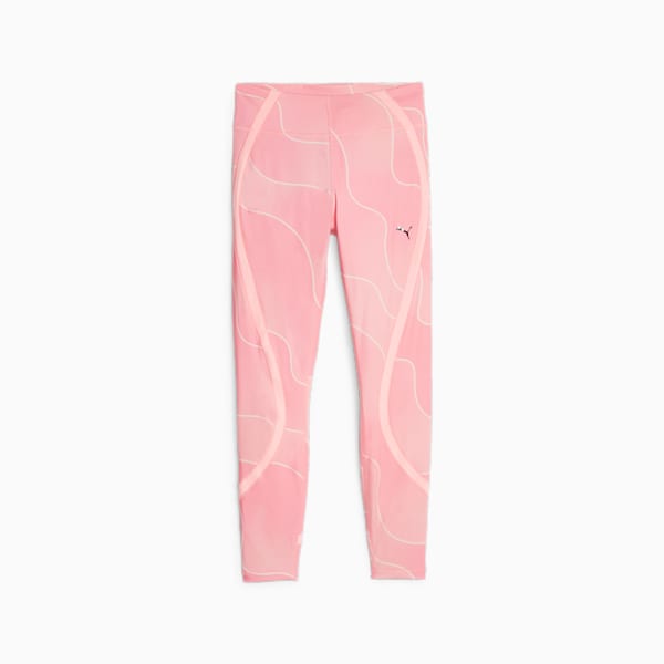 Studio Women's High Waist 7/8 Training Tights, Koral Ice-Q3 print, extralarge-GBR