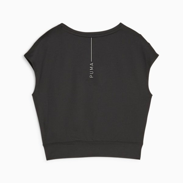 Studio Yogini Lite Trend Women's Training Tee, PUMA Black, extralarge