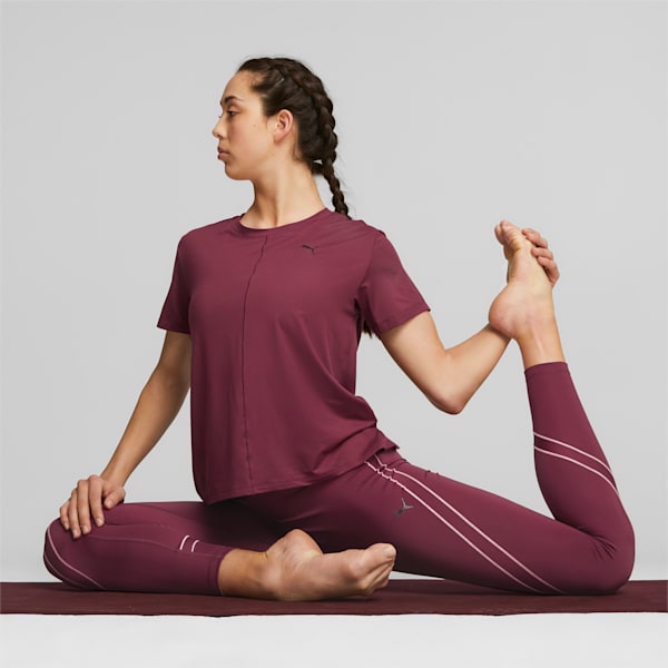 Studio Yogini Lite Women's Tee, Dark Jasper, extralarge-GBR